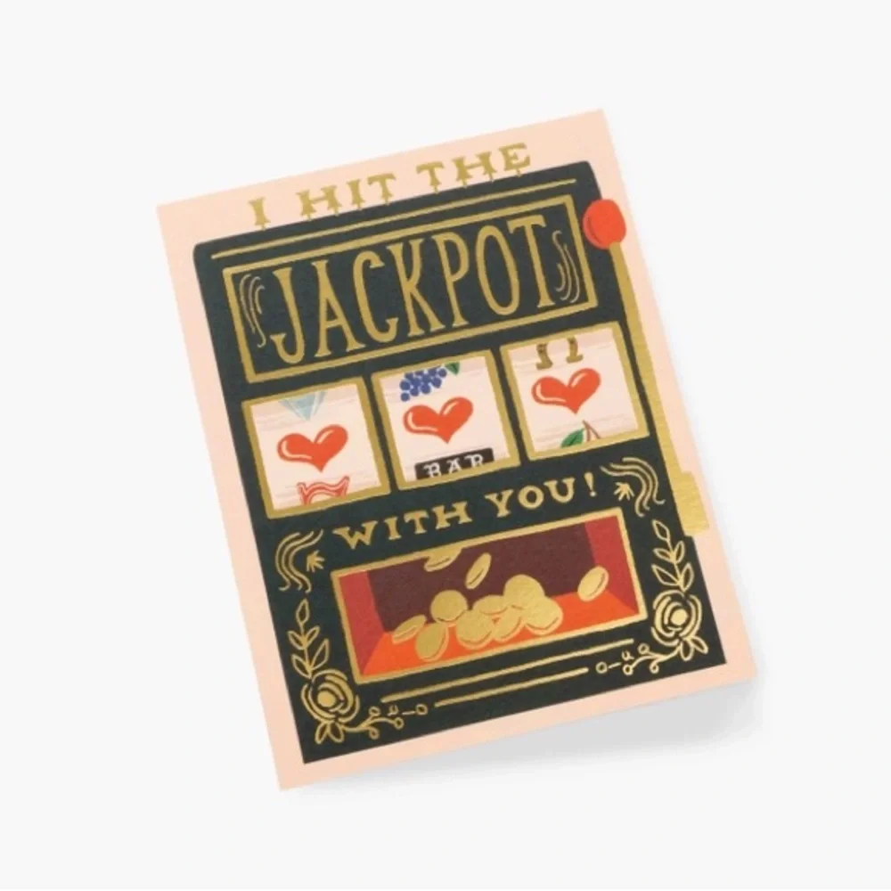 Anthropologie x Rifle Paper Co. Jackpot Card